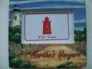 Edgartown Lighthouse Picture Frame