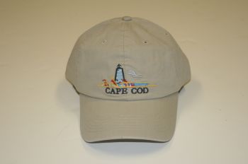 Cape Cod Lighthouse Khaki Hat