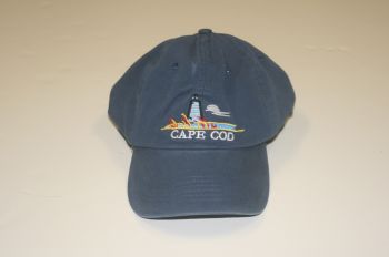 Cape Cod Lighthouse Blue Hat
